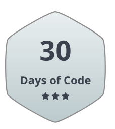 Days of Code Badge Logo