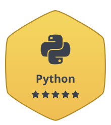 Python Badge Logo